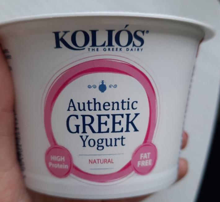 Fotografie - Grécky jogurt Kolios 0% tuku