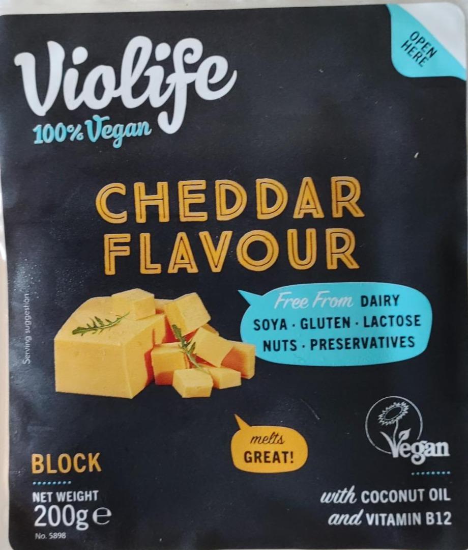 Fotografie - Cheddar flavour block Violife