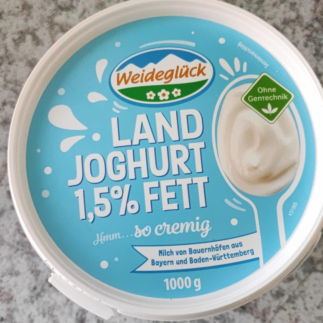 Fotografie - Land Joghurt 1,5% Fett Weideglück