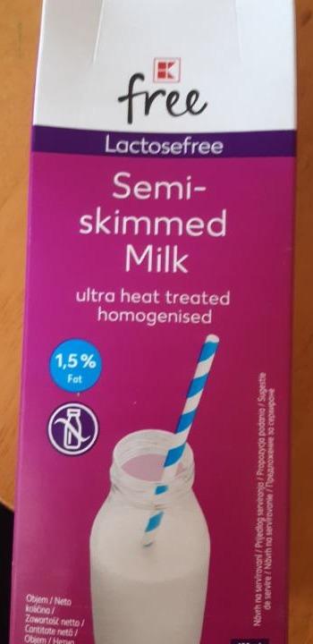 Fotografie - LactoseFree mlieko 1,5% tuku K-Free