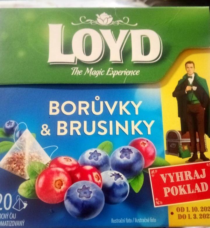 Fotografie - Borůvky & brusinky ovocný čaj Loyd