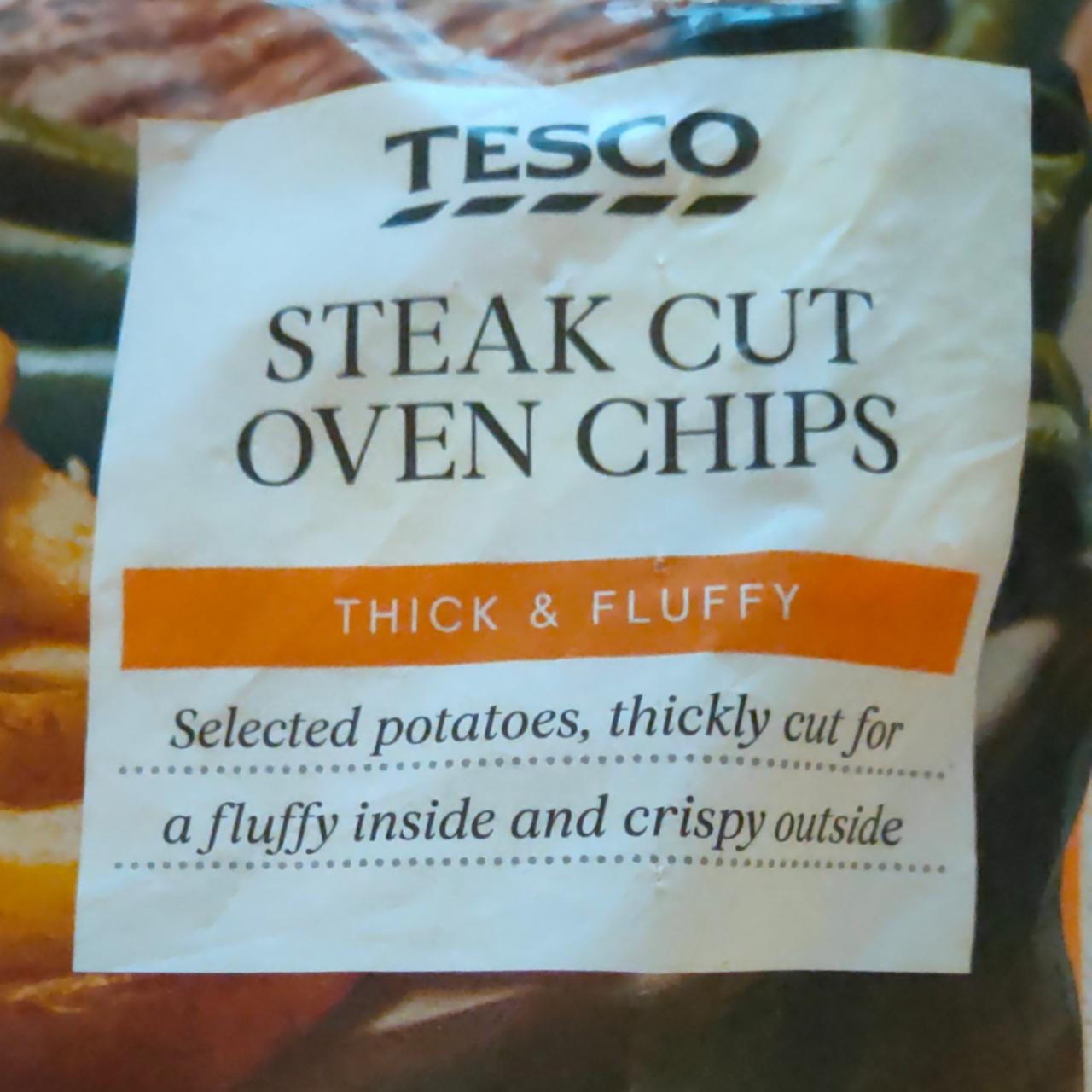 Fotografie - Steak cut oven chips Tesco