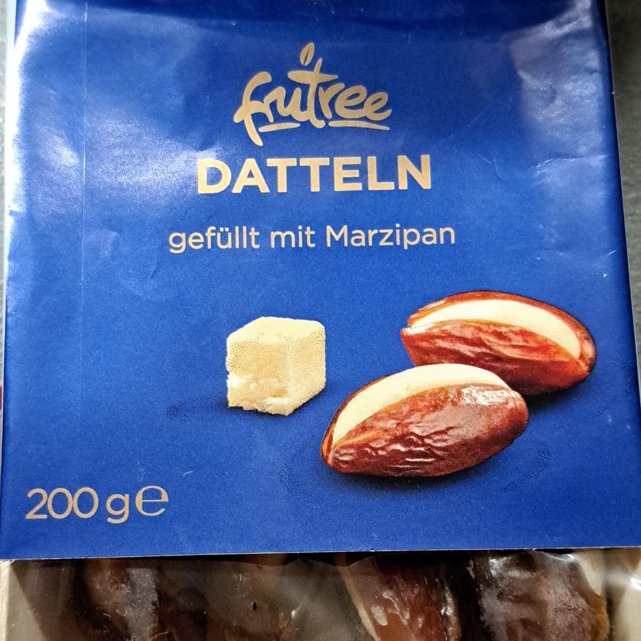 Fotografie - Datteln gefüllt mit Marzipan frutree