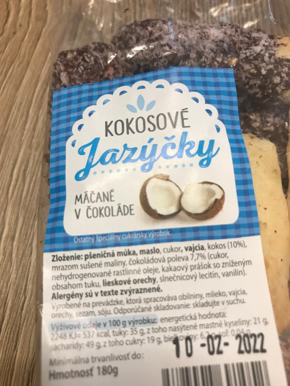 Fotografie - Kokosove jazýčky