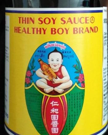 Fotografie - thin soy sauce healthy boy brand 