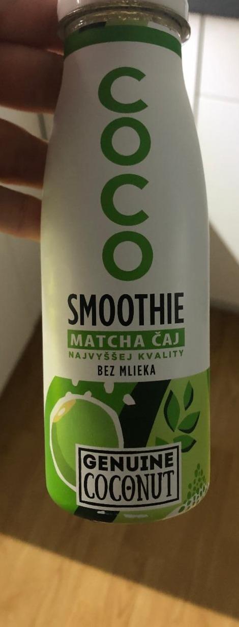 Fotografie - COCO smoothie matcha čaj