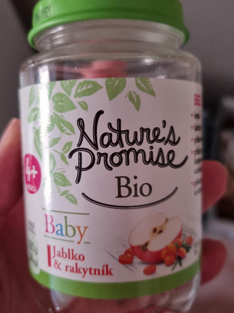 Fotografie - Bio Baby Jablko & Rakytník Nature´s Promise