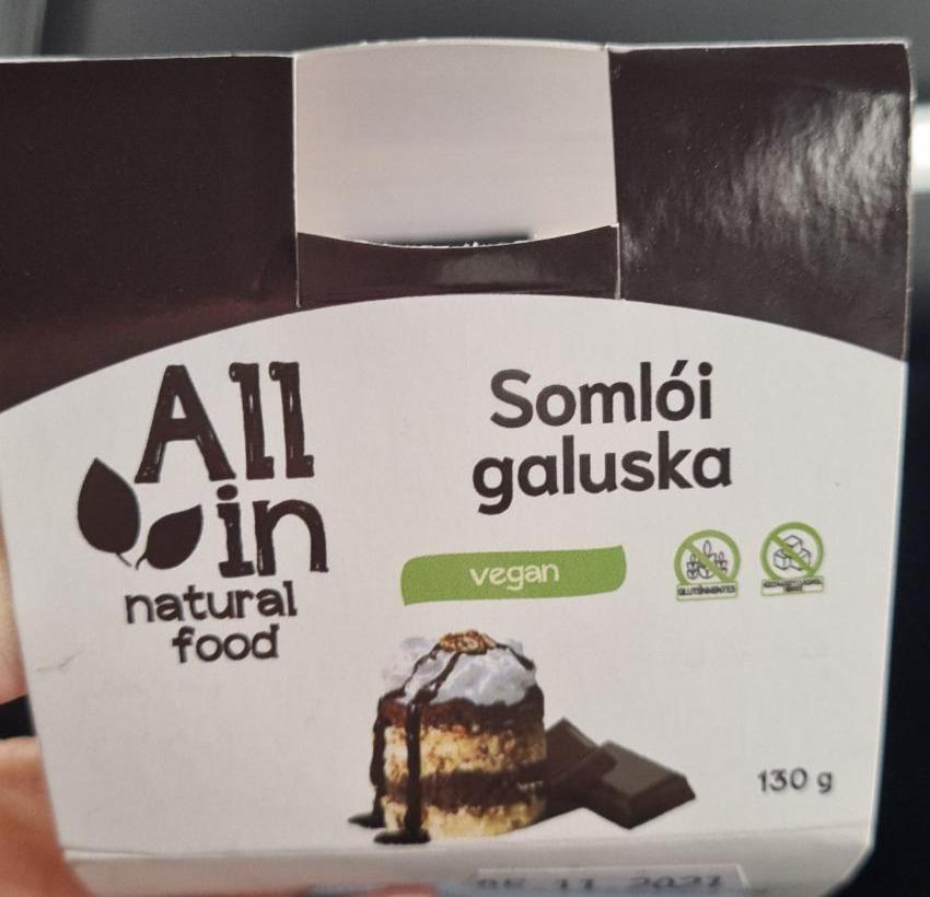 Fotografie - somlói galuska vegan