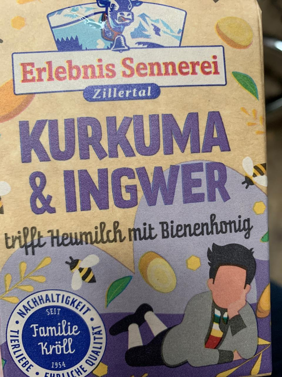 Fotografie - kurkuma&ingwer trifft heumilch mit bienenhonig