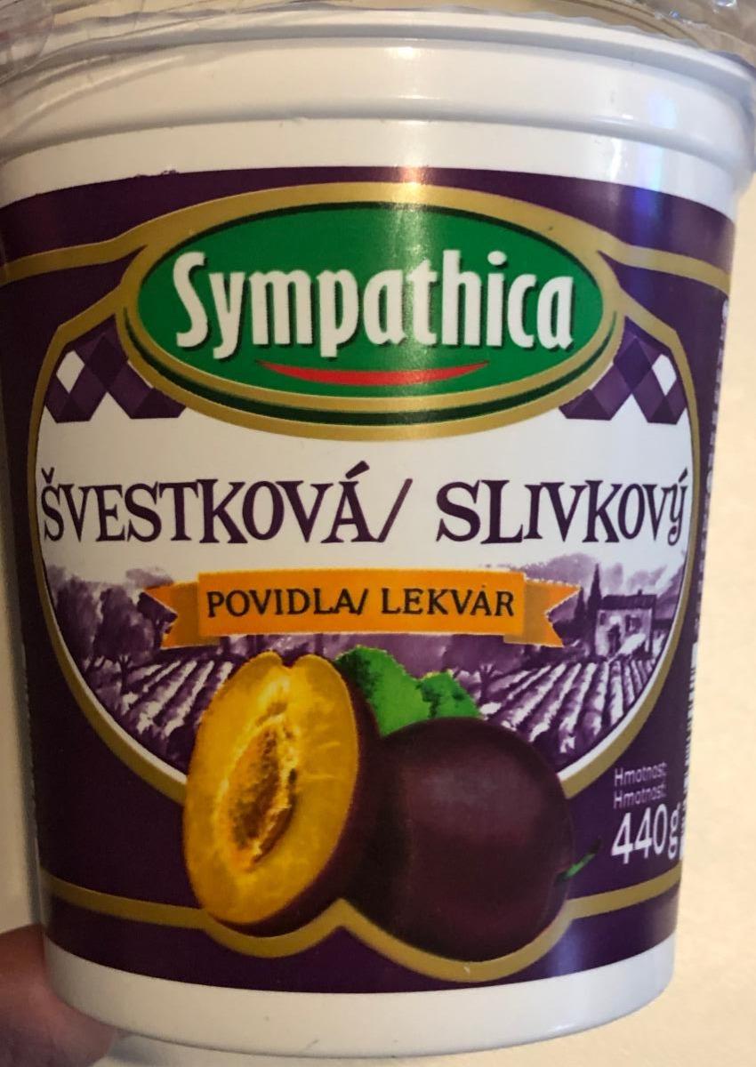 Fotografie - sladený slivkový lekvár Sympathica