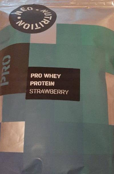 Fotografie - Neo Nutrition Pro Whey Protein Strawberry