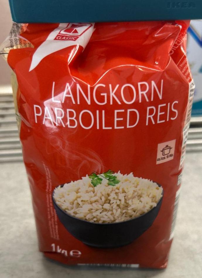 Fotografie - Langkorn Parboiled Reis K-Classic