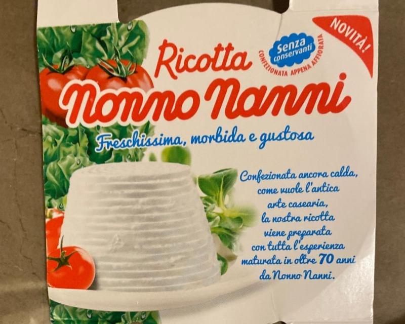 Fotografie - Ricotta Nonno Nanni