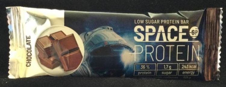 Fotografie - Space Protein Low Sugar Protein Bar Chocolate