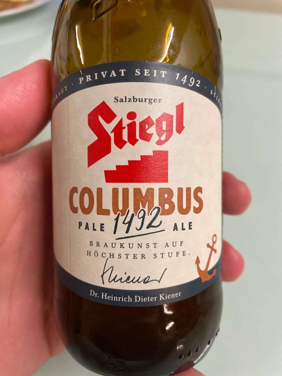 Fotografie - Stiegl Columbus Pale Ale