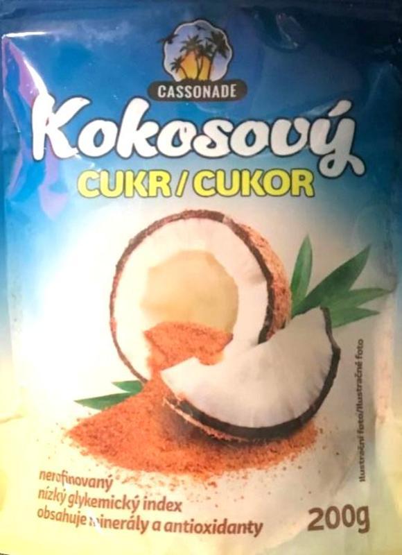 Fotografie - Kokosový cukor nerafinovaný Cassonade