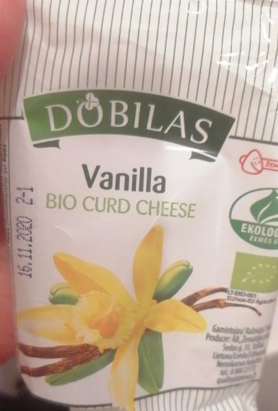 Fotografie - Vanilla bio curd cheese