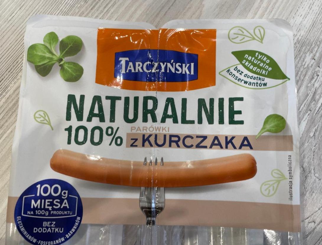 Fotografie - Naturalnie 100% Parowki z kurczaka Tarczynski