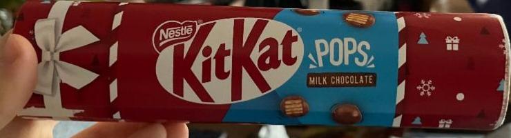 Fotografie - KitKat Pops Milk Chocolate Nestlé