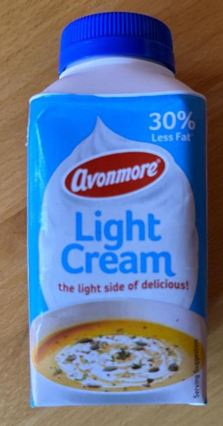 Fotografie - Light cream 30% less Fat Avonmore
