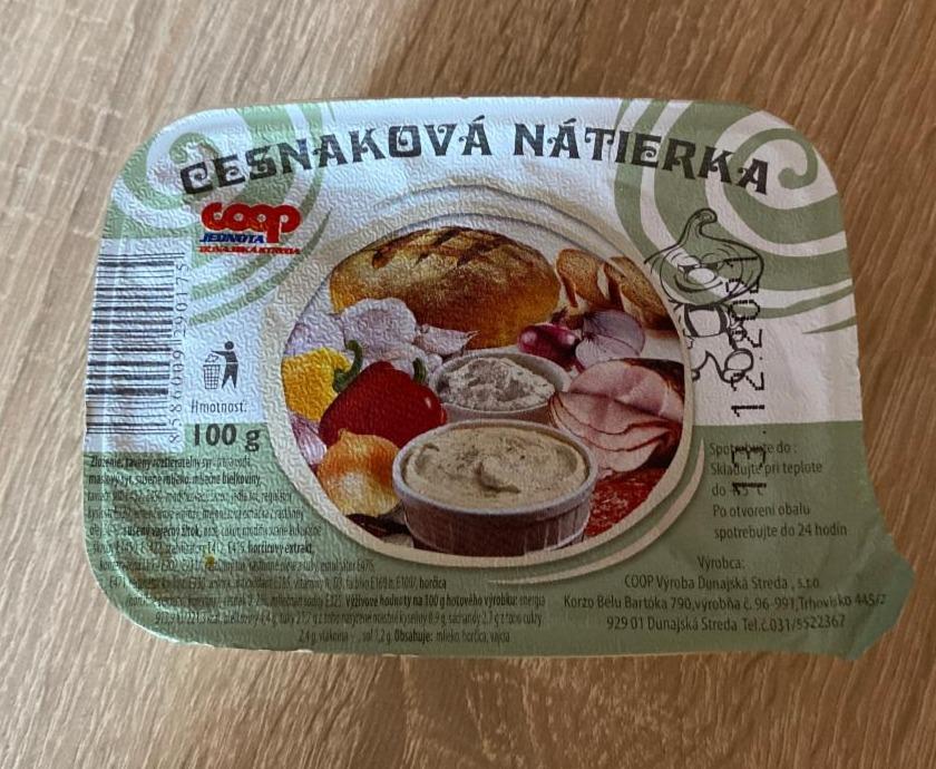 Fotografie - Cesnaková nátierka coop