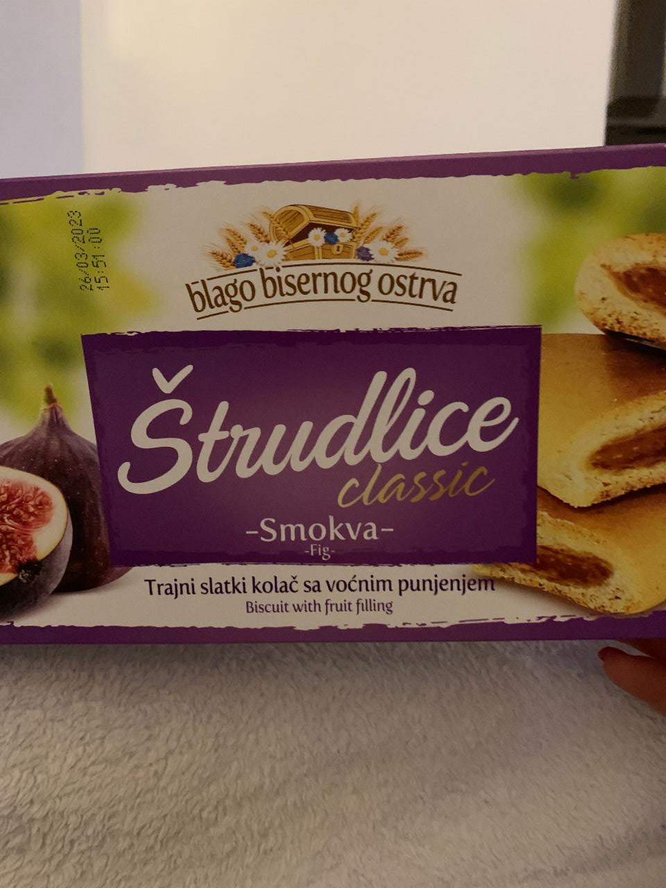 Fotografie - Štrudlice classic smokva