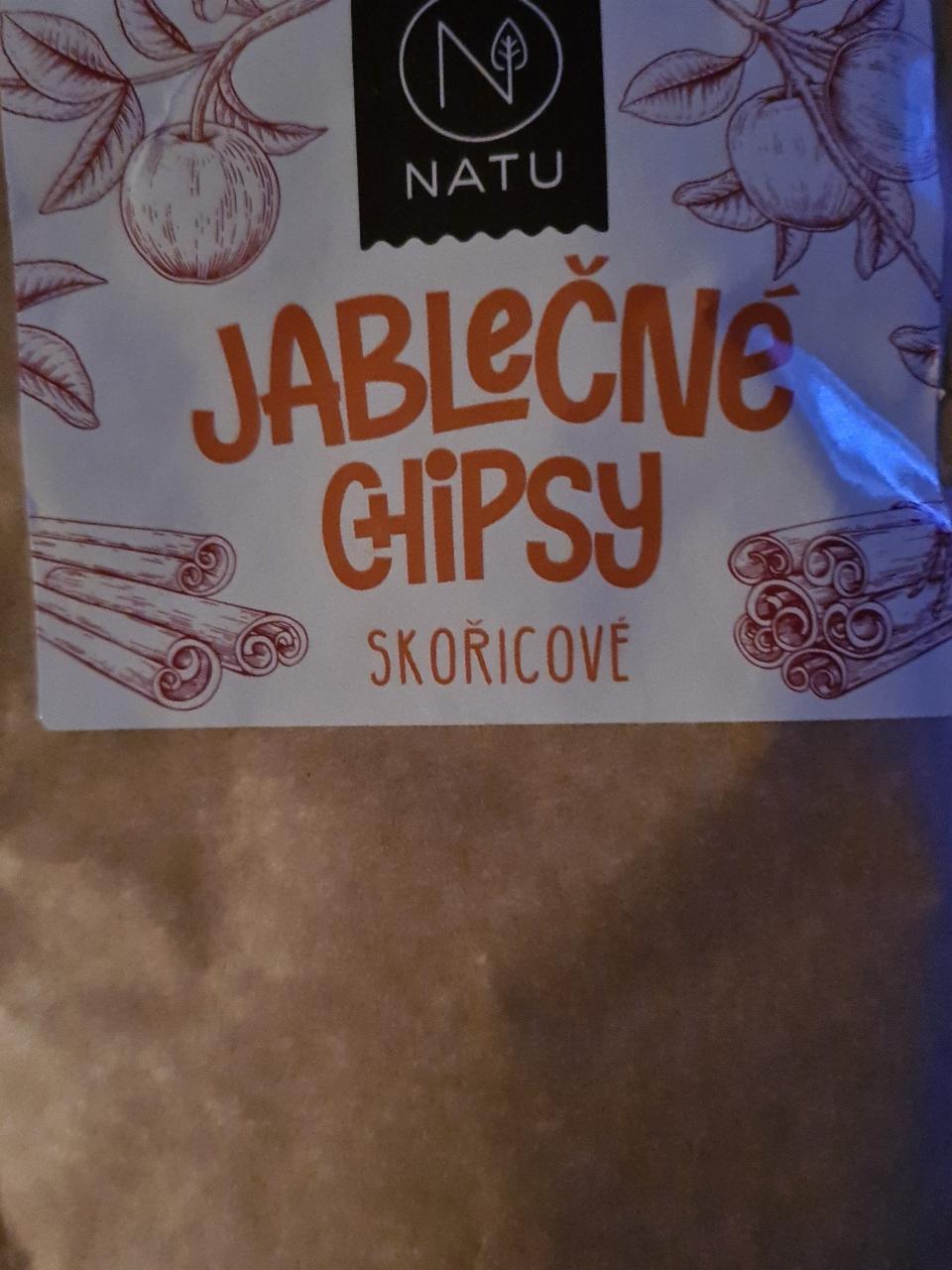 Fotografie - Jablečné chipsy skořicové Natu