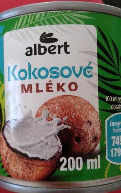 Fotografie - Kokosové mlieko Albert