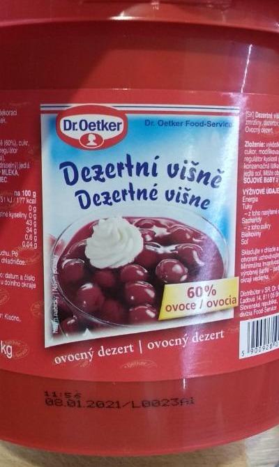 Fotografie - Dezertné višne Dr.Oetker