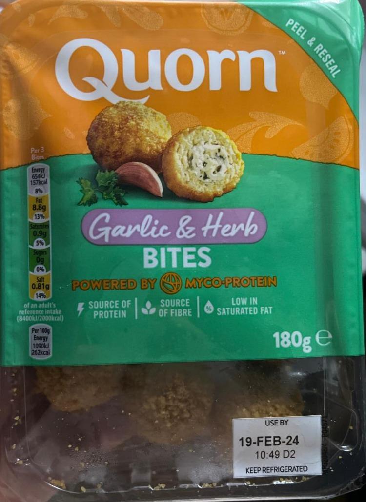 Fotografie - Garlic & Herb Bites Quorn