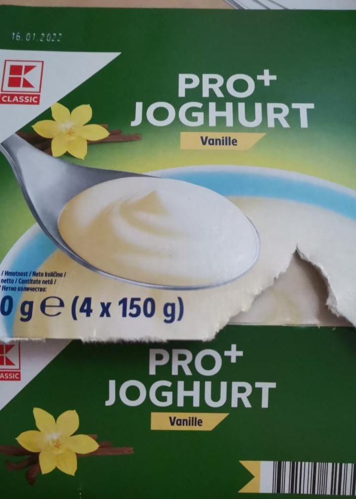 Fotografie - PRO+ joghurt vanille K-Classic