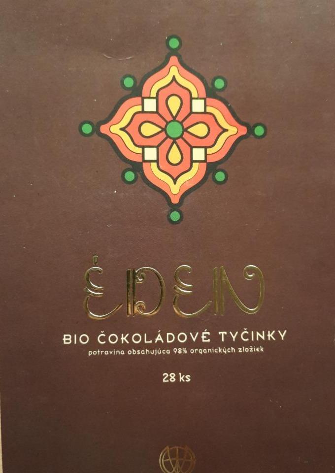 Fotografie - Eden bio čokoládové tyčinky 