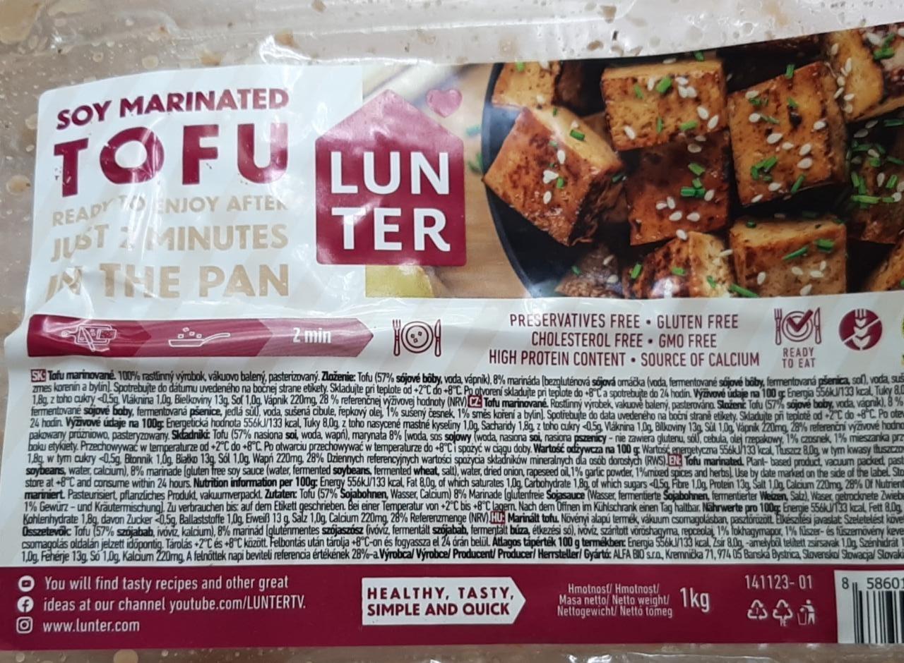 Fotografie - Soy marinated Tofu Lunter