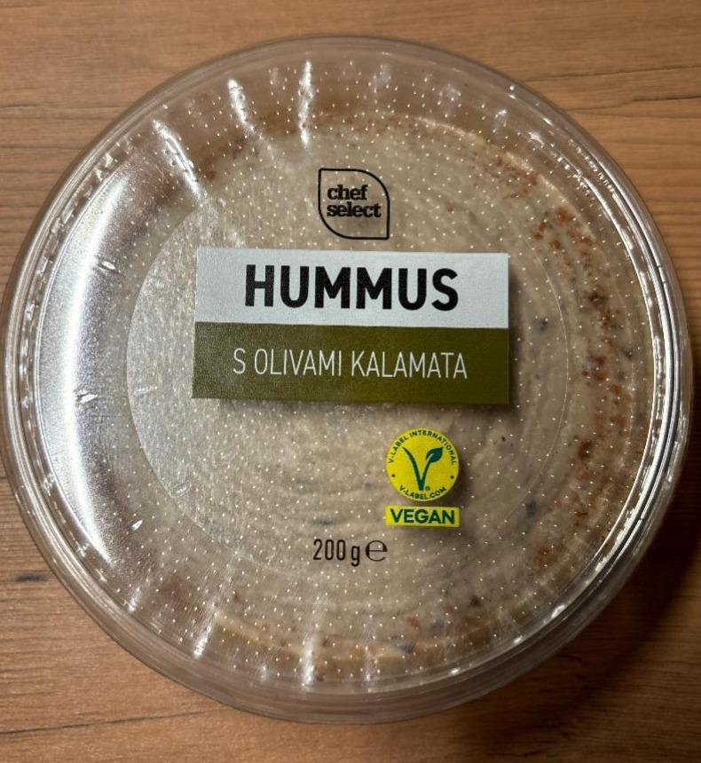 Fotografie - Hummus s olivami kalamata Chef Select