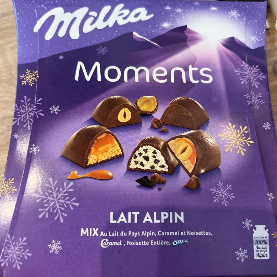 Fotografie - Moments Lait Alpin Milka