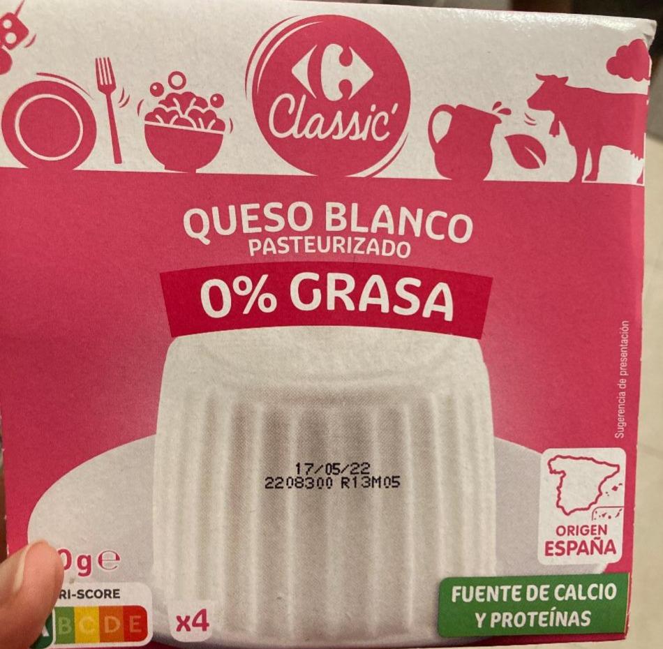 Fotografie - Queso blanco 0% grasa