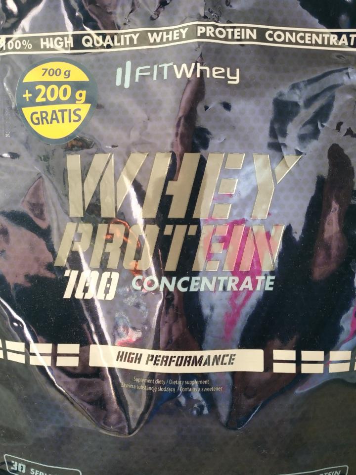 Fotografie - Whey protein 100 concentrate cookie