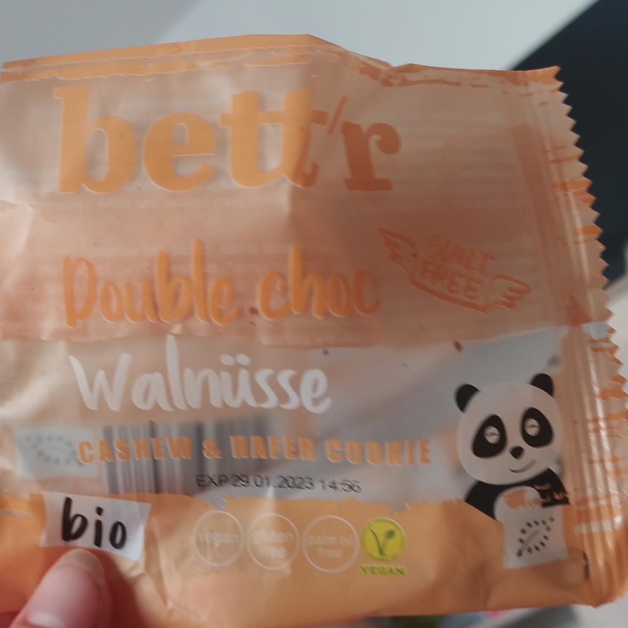 Fotografie - Double choc walnüsse bett'r