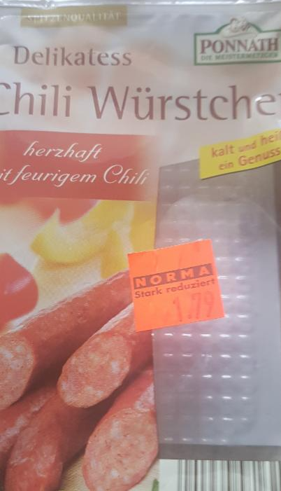 Fotografie - delikates chili wurstchen