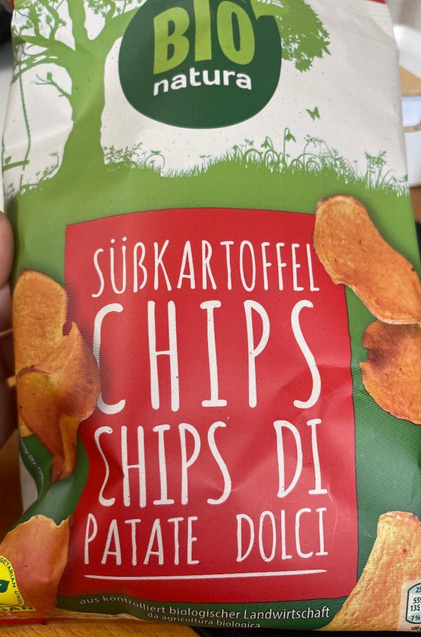 Fotografie - Süskartoffel Chips Bio natura