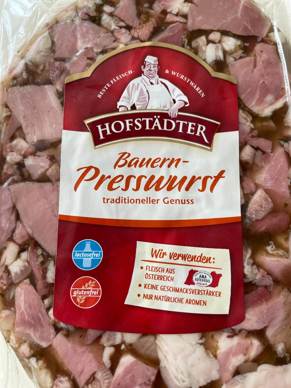 Fotografie - Bauern-Presswurst Hofstädter