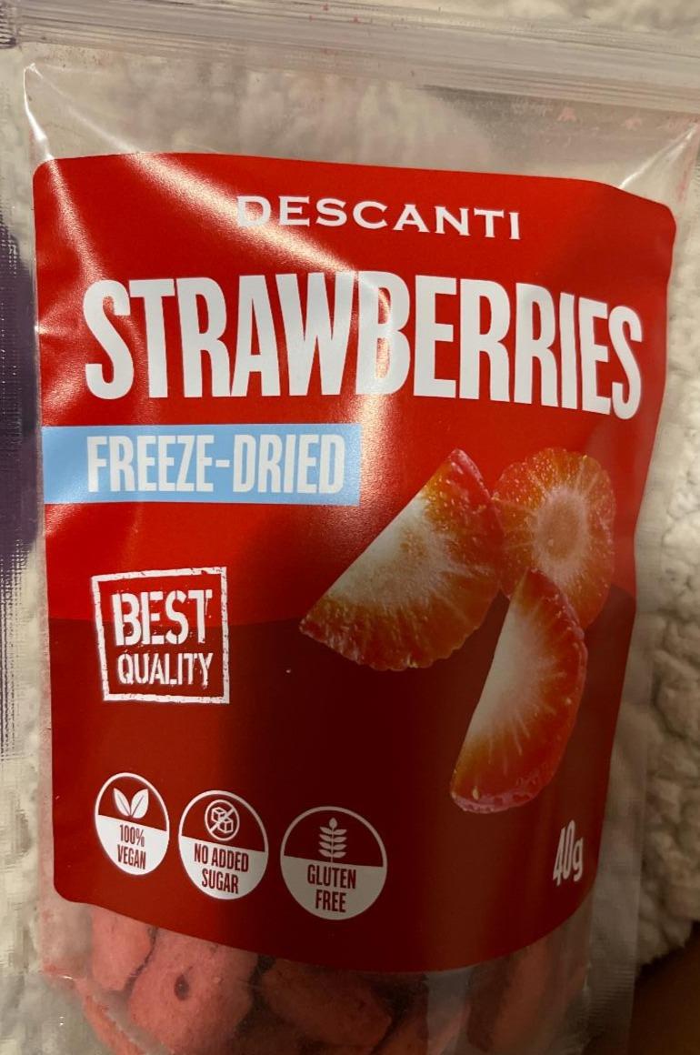 Fotografie - Strawberries freeze-dried Descanti