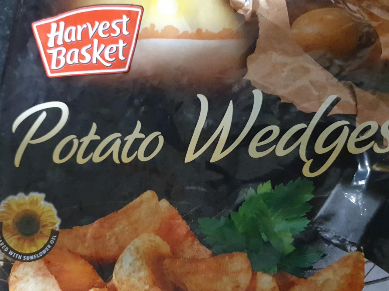 Fotografie - potato wedges Harvest Basket