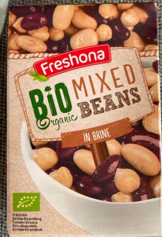 Fotografie - Bio Organic Mixed Beans in brine Freshona