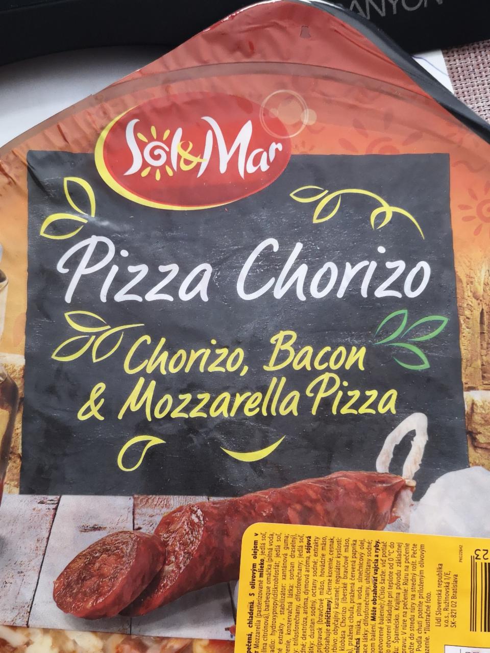 Fotografie - Pizza Chorizo Sol&Mar