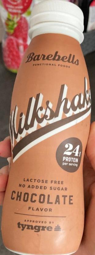 Fotografie - Barebells Milkshske chocolate čokoláda