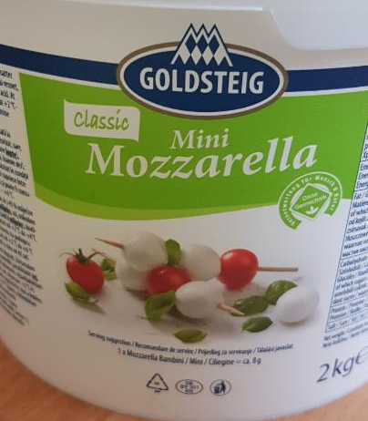 Fotografie - Mozzarella Mini Goldsteig