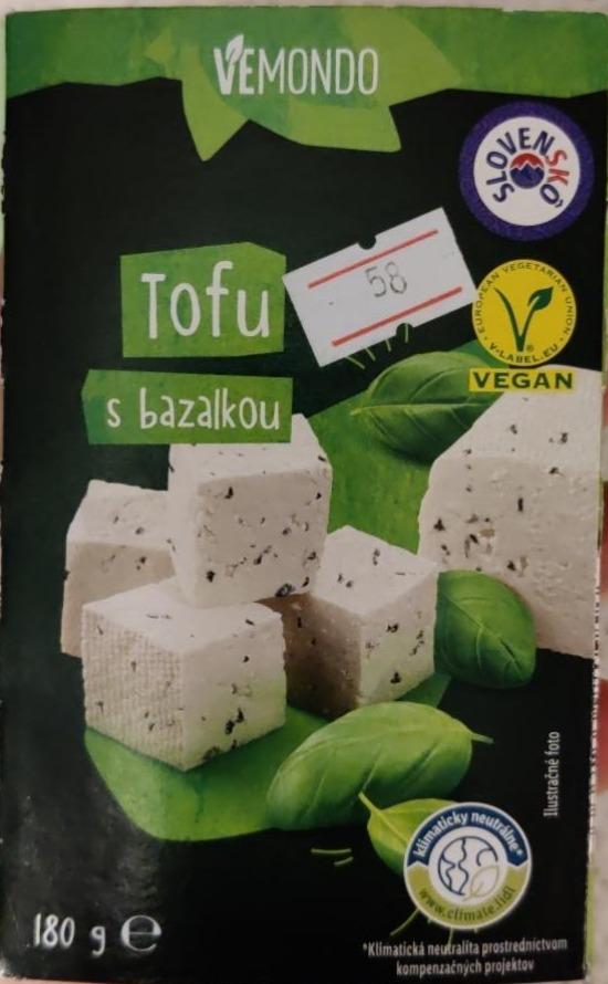 Fotografie - Tofu s bazalkou Vemondo