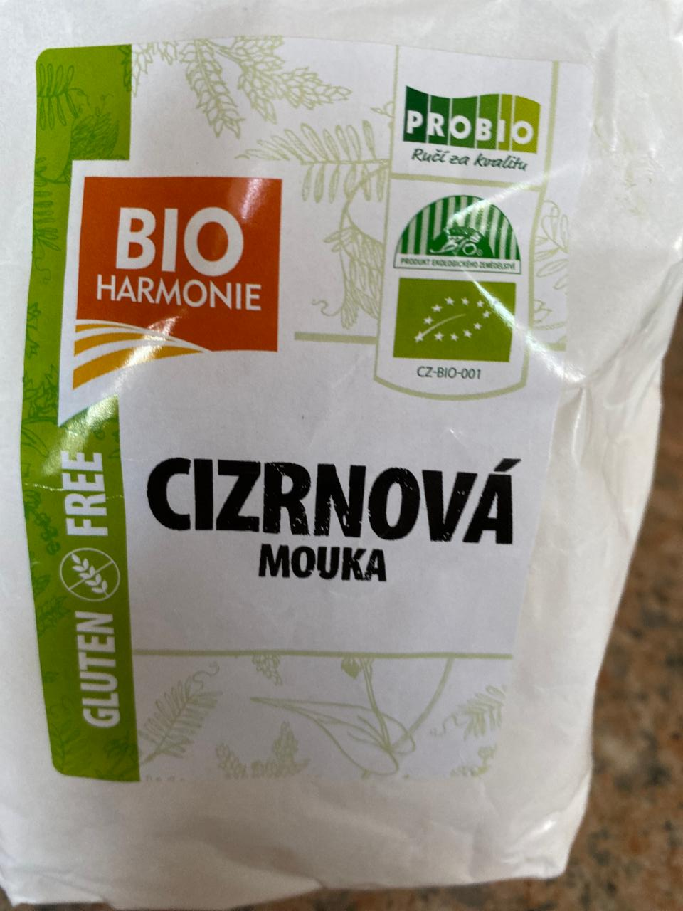 Fotografie - cizrnova mouka Bio Harmonie