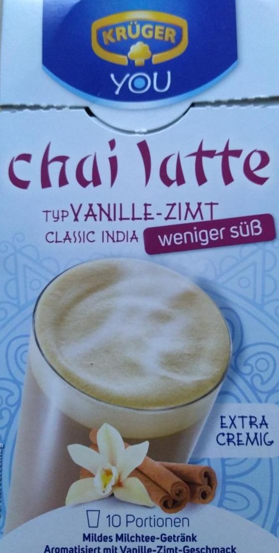 Fotografie - Chai Latte vanille zimt weniger süss